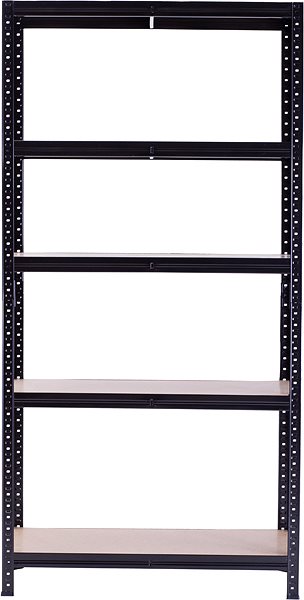 Shelving Unit Trestles Shelf rack RHU 1800 × 900 × 400 mm, black ...