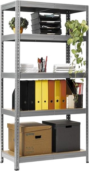 Shelving Unit Trestles Shelf rack 1800 × 1000 × 400 mm, load capacity 2000 kg, grey ...