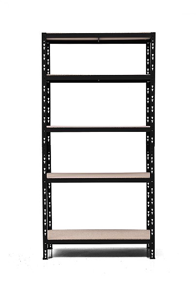 Shelving Unit Trestles Shelf rack 1800 × 900 × 500 mm, black ...