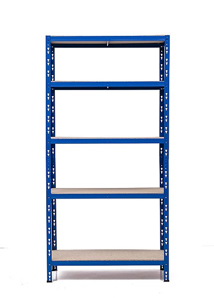 Shelving Unit Trestles Shelf rack 1800 × 900 × 500 mm, blue ...