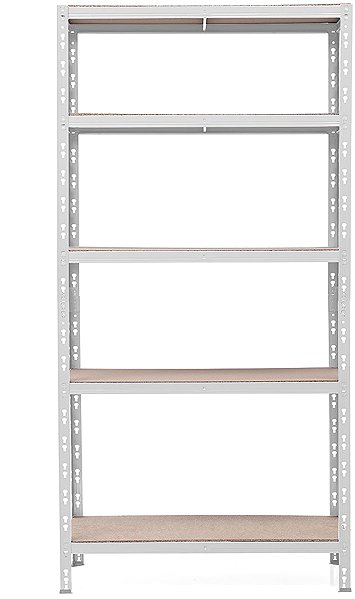 Shelving Unit Trestles Shelf rack 1800 × 900 × 500mm, white ...