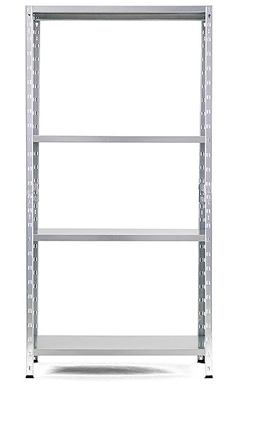 Shelving Unit Trestles Shelf Limited galvanized 4 shelves ...