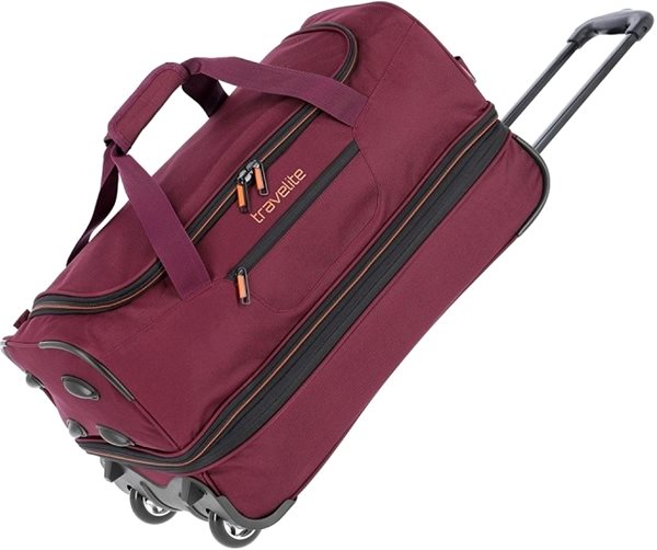 TRAVELITE Basics Wheeled Duffle Bag S bordeaux .