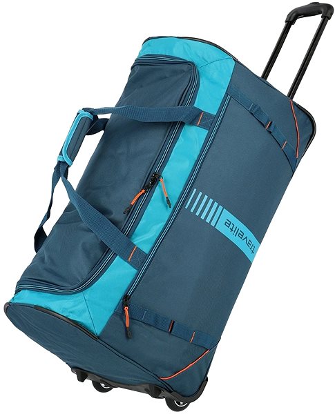 TRAVELITE Basic Active trolley travel bag petrol .