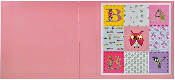 Photo Album Tradag Baby Owl Pink Features/technology