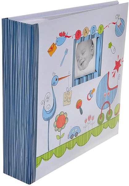 Photo Album Tradag BabyBlue Lateral view
