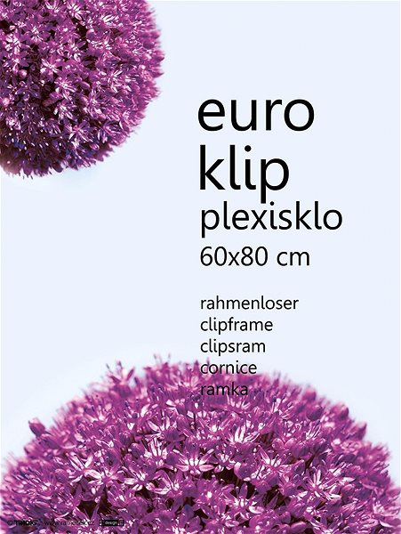 Photo Frame Tradag Euroclip 60 x 80cm Features/technology