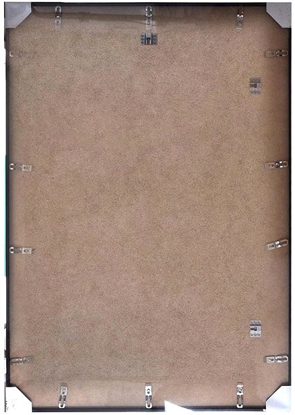 Photo Frame Tradag 70 x 100 Black Plexiglass Back page