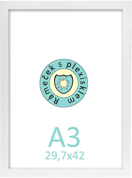 Photo Frame TRADAG Natura 29,7 x 42 - A3 white Screen