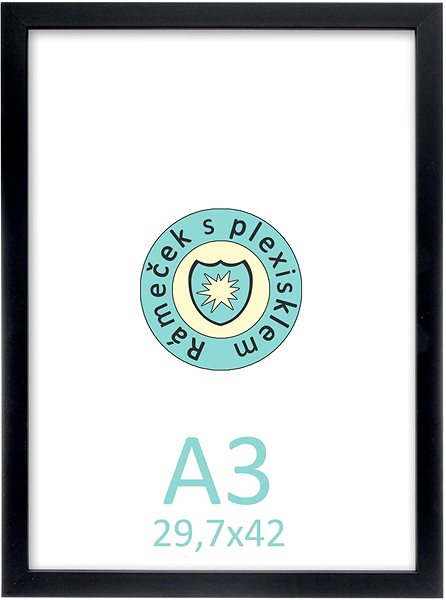 Photo Frame TRADAG Natura 29,7 x 42 - A3 black Screen