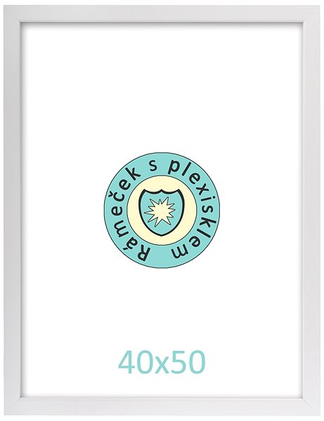 Photo Frame TRADAG Natura 40 x 50 white Screen
