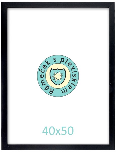 Photo Frame TRADAG Natura 40 x 50 black Screen