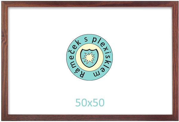 Photo Frame TRADAG Natura 40 x 60 brown Screen