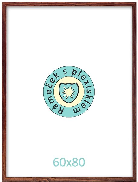 Photo Frame TRADAG Natura 60 x 80 brown Screen