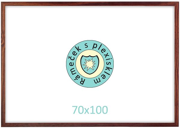 Photo Frame TRADAG Natura 70 x 100 brown Screen
