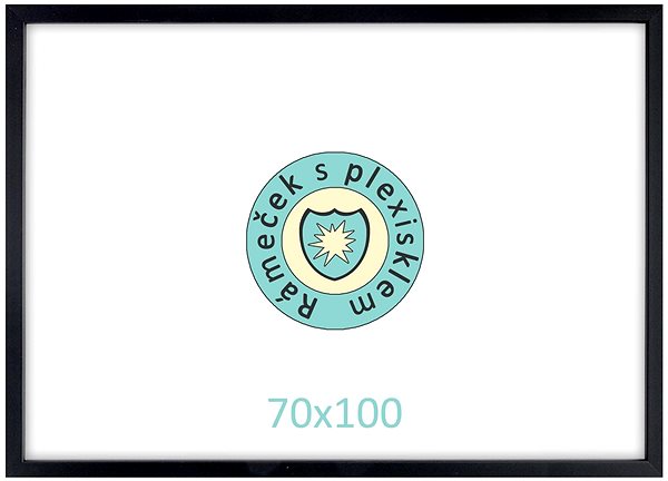 Photo Frame TRADAG Natura 70 x 100 black Screen