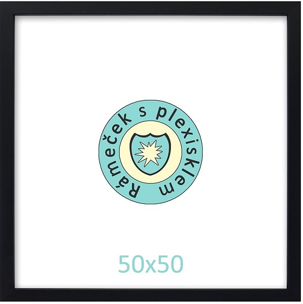 Photo Frame TRADAG Natura 50 x 50 black Screen
