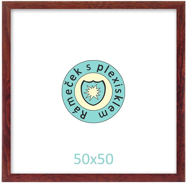 Photo Frame TRADAG Natura 50 x 50 brown Screen