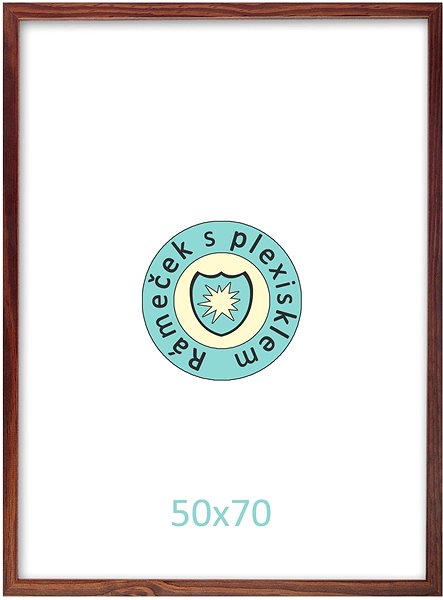 Photo Frame TRADAG Natura 50 x 70 brown Screen