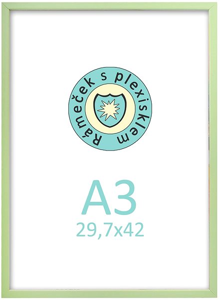 Photo Frame TRADAG Polaris green 29,7 x 42 /A3/plexi ...