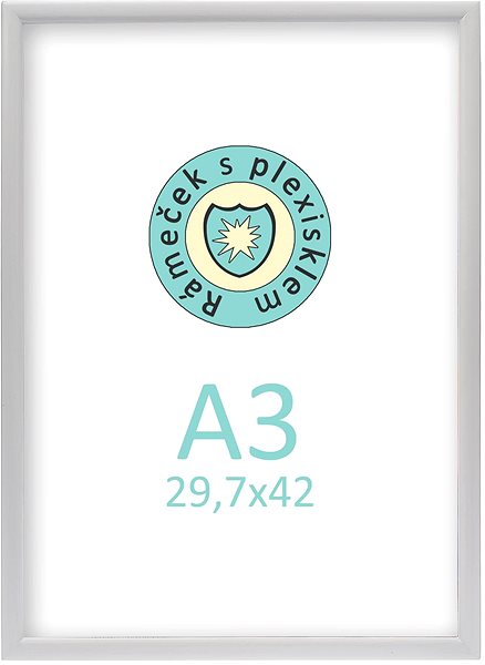 Photo Frame TRADAG Polaris white 29,7 x 42 /A3/plexi ...