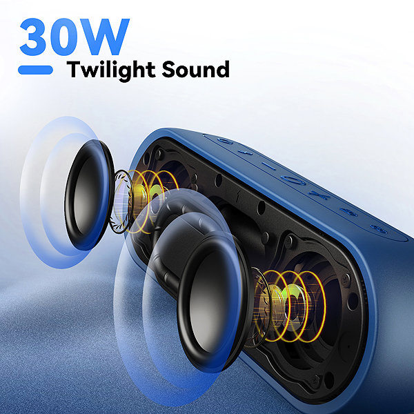Bluetooth-Lautsprecher Tribit Xsound Plus 2 BTS65 Blau .