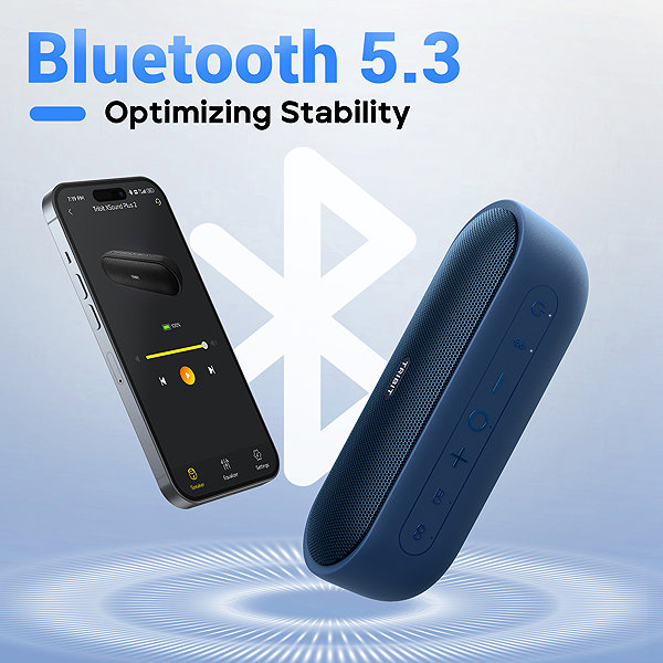 Bluetooth-Lautsprecher Tribit Xsound Plus 2 BTS65 Blau .