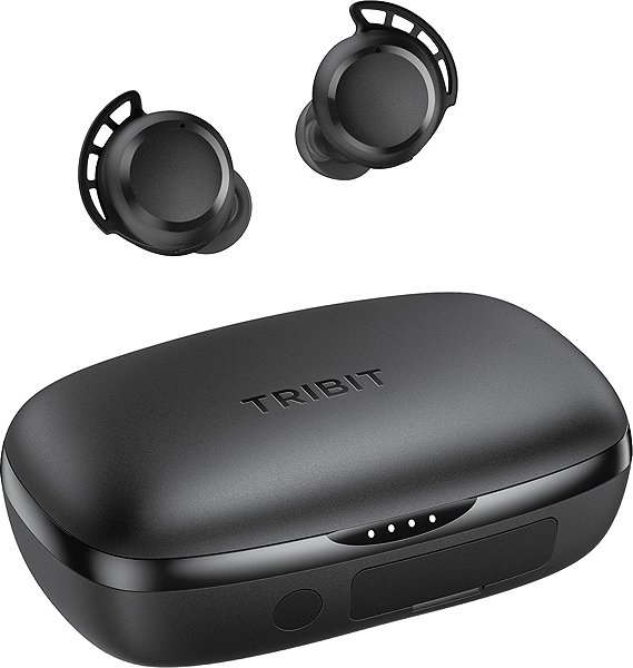 Wireless Headphones Tribit FlyBuds 3 Black ...