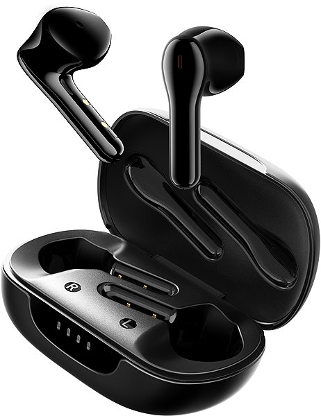 Wireless Headphones Tribit FlyBuds C2 Black ...