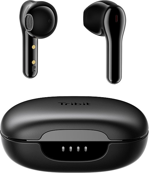 Wireless Headphones Tribit FlyBuds C2 Black ...