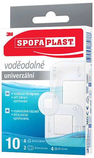 Tapasz 3M Spofaplast 190N Vízálló sebtapasz, 10 db ...