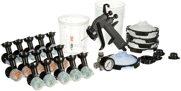 Festékszóró 3M Performance Spray Gun Pneumatikus szórópisztoly készlet, PPS™ 2.0 rendszerrel ...