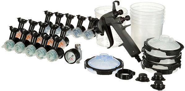 Festékszóró 3M Performance Spray Gun Pneumatikus szórópisztoly készlet, PPS™ 2.0 rendszerrel ...