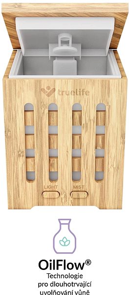 Aroma Diffuser  TrueLife AIR Diffuser D7 Bamboo Features/technology 2