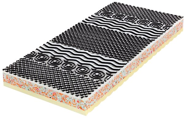 Mattress TROPICO Alzius Hard 15 200x80cm Lateral view