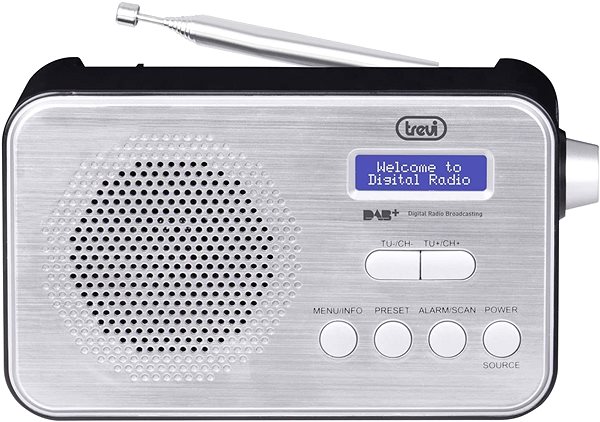 Rádio Trevi DAB 7F92 R BK Screen