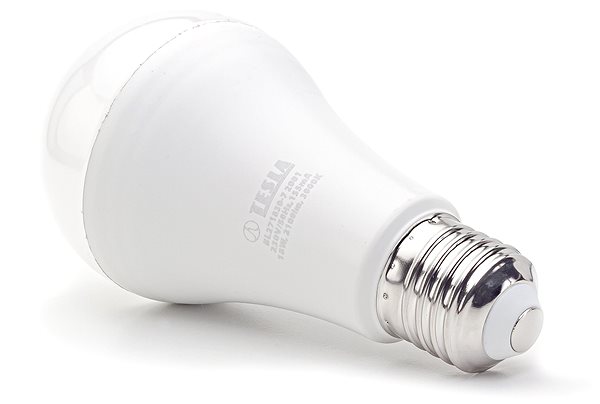 LED Bulb TESLA LED BULB E27, 18W, Warm White Lateral view