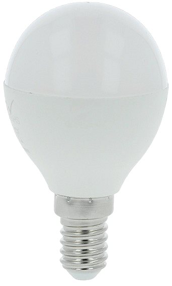 LED-Birne TESLA LED Birne Miniglobe BULB E14 - 8 Watt - warmweiß ...