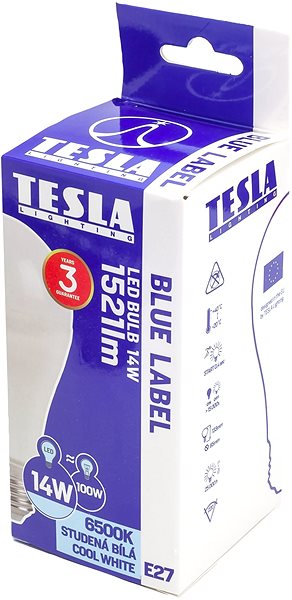LED izzó Tesla LED izzó BULB A65 E27 14W Csomagolás/doboz