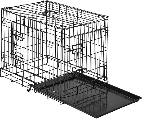 Prepravka pre psa Tectake Transportný box pre psa prenosný, 60 × 44 × 51 cm ...
