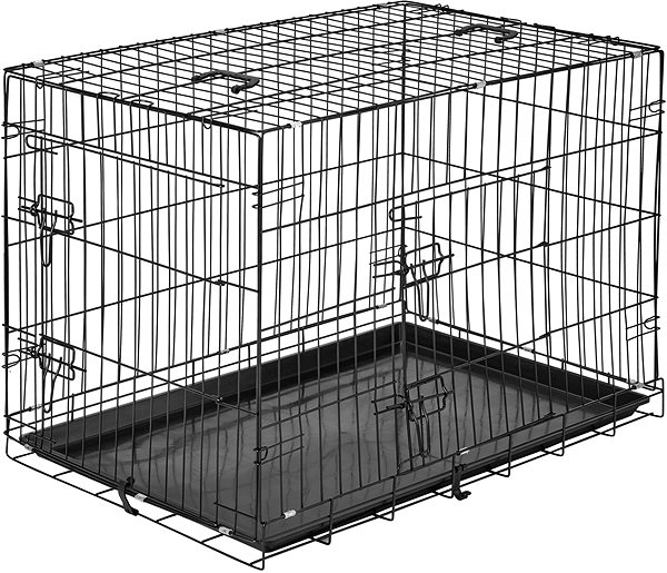 Prepravka pre psa Tectake Transportný box pre psa prenosný, 89 × 58 × 65 cm ...