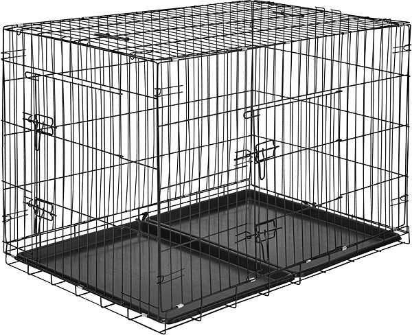 Prepravka pre psa Tectake Transportný box pre psa prenosný, 106 × 70 × 76 cm ...