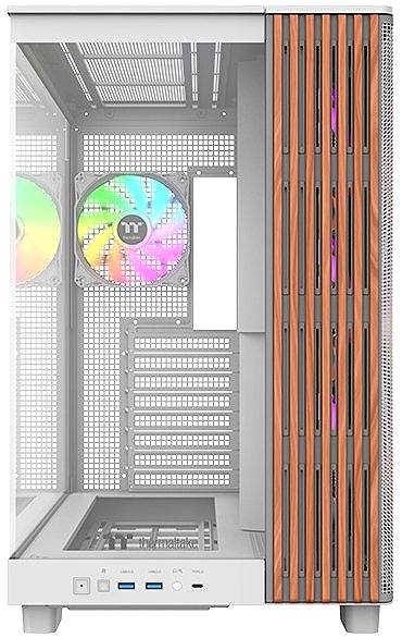 THERMALTAKE View 380 XL WS ARGB White PC case.