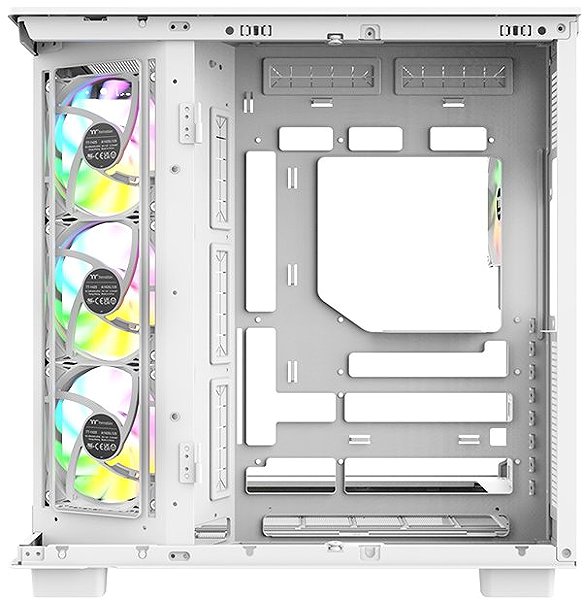 THERMALTAKE View 380 XL WS ARGB White PC case.