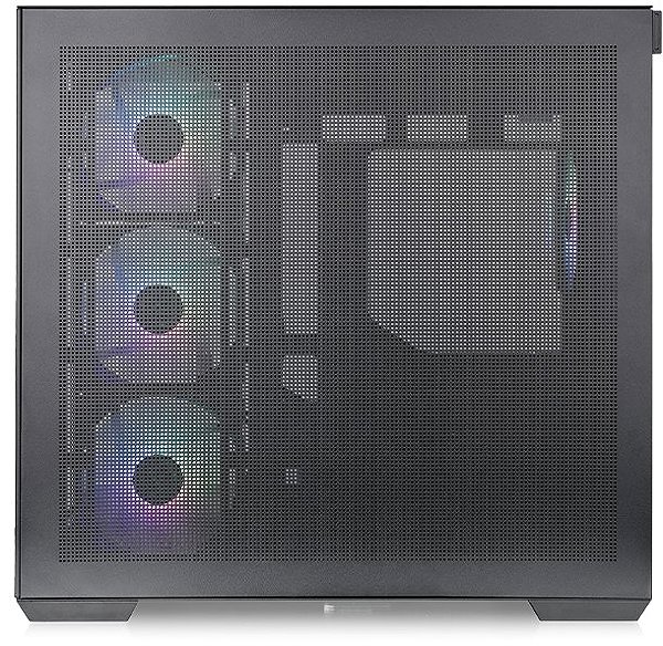 THERMALTAKE View 380 TG ARGB Black PC case.