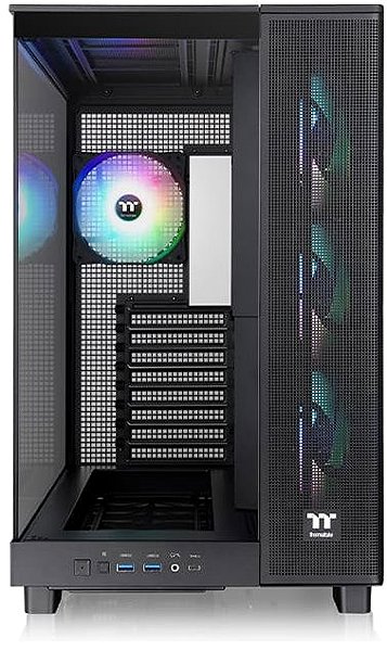 THERMALTAKE View 380 XL TG ARGB Black PC case.