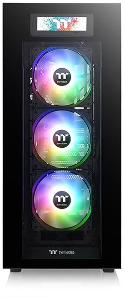 THERMALTAKE Divider 550 TG Ultra Black PC case.