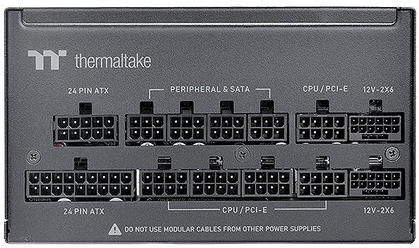 THERMALTAKE Toughpower PT 1200W Black PC power supply.
