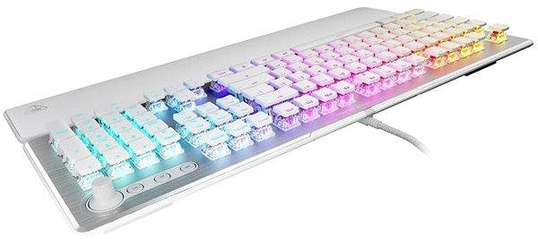 Gaming-Tastatur Turtle Beach Vulcan II TKL, Linear Red Sw. US, Weiß ...
