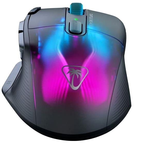Bundle Turtle Beach KONE XP Air + RGB Rapid charging station, black gaming mouse.